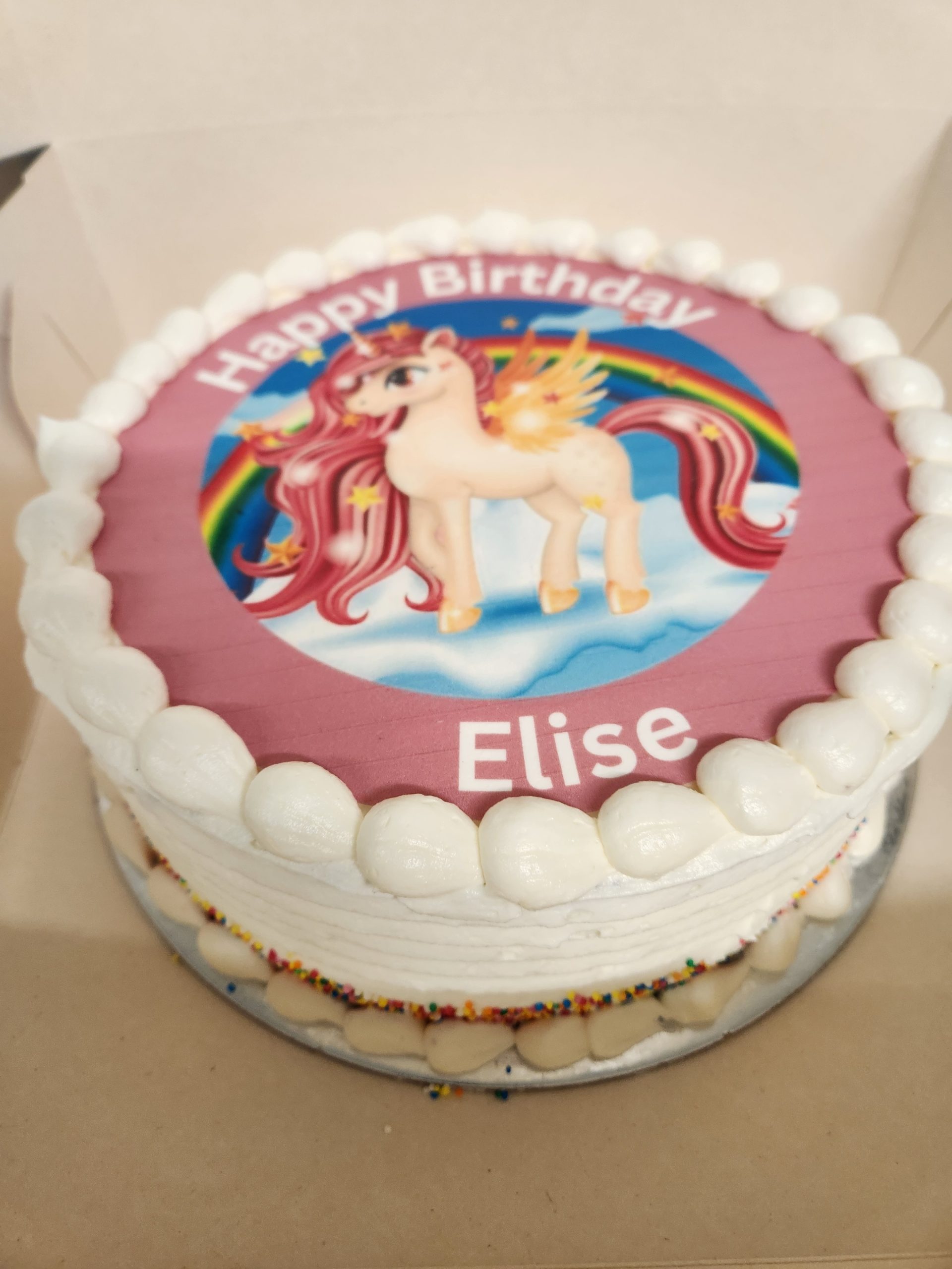 Cake with Edible Image (Email Us Your Own Image) - Image 3